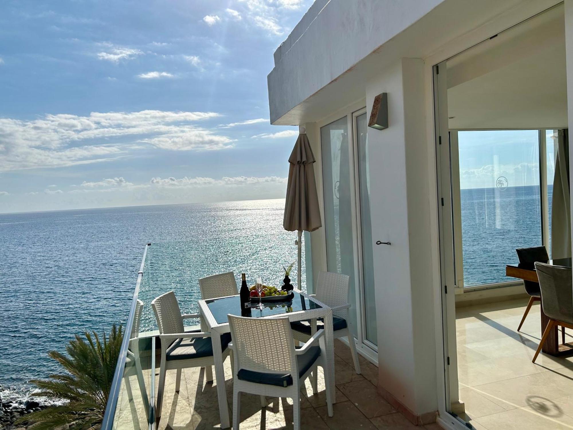 Sunset Ocean Beach Point Oceanvrent Arguineguin Exterior foto