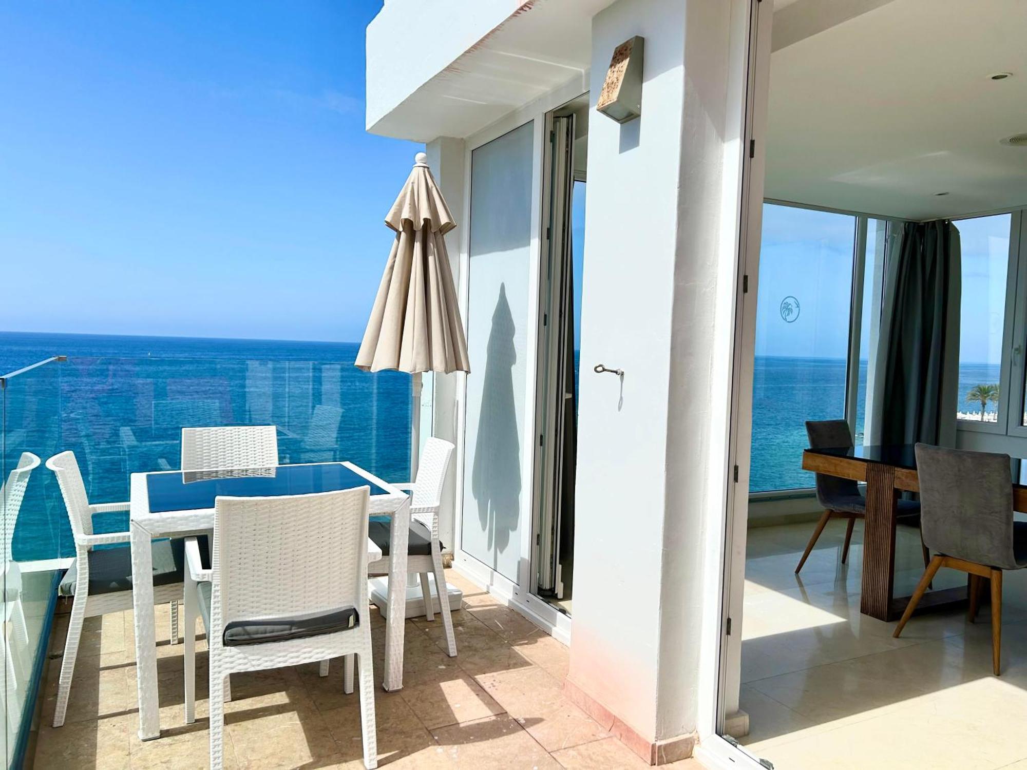 Sunset Ocean Beach Point Oceanvrent Arguineguin Exterior foto