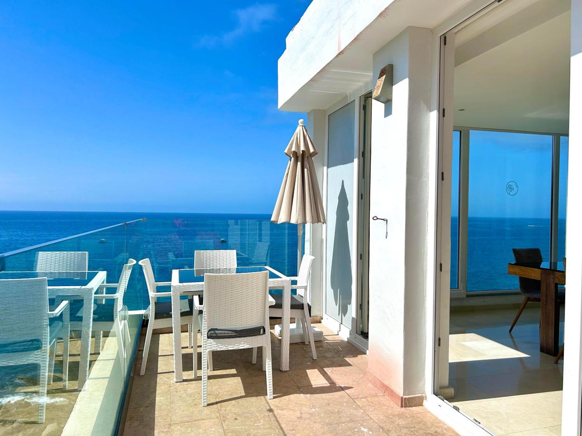 Sunset Ocean Beach Point Oceanvrent Arguineguin Exterior foto