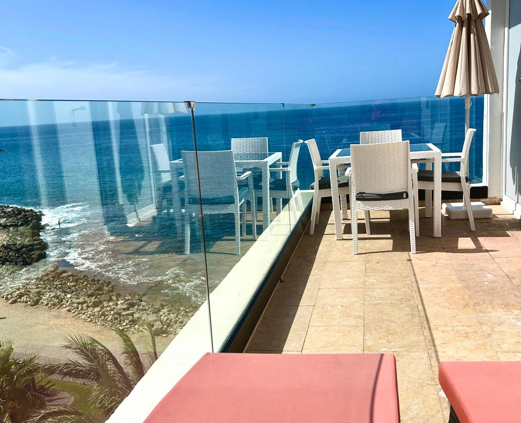 Sunset Ocean Beach Point Oceanvrent Arguineguin Exterior foto